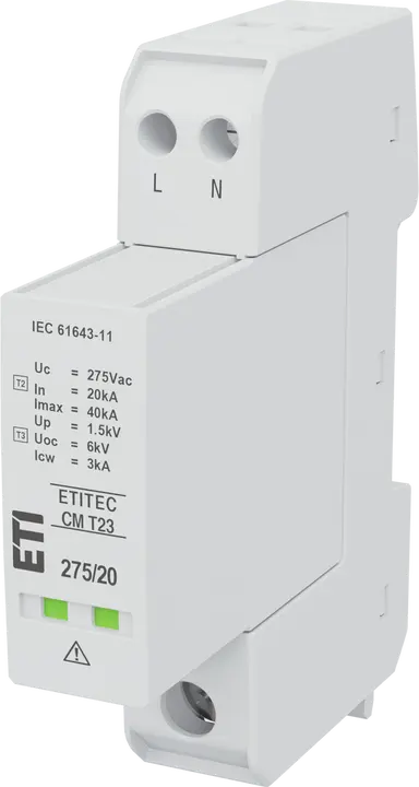 Vaizdas ETITEC CM T23 275/20 2+0