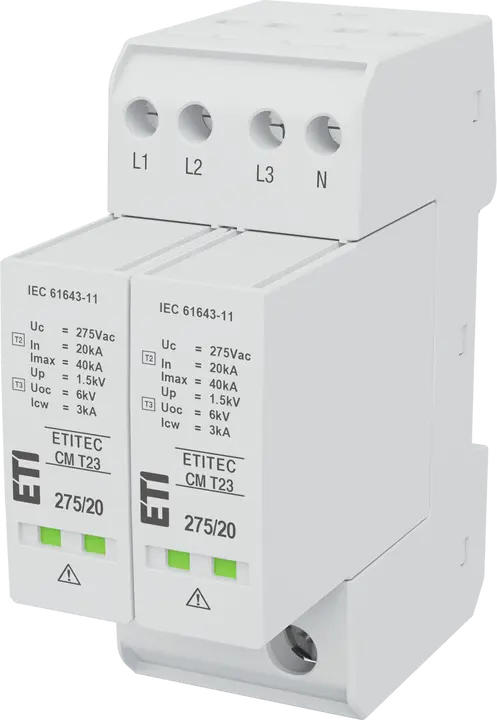 Vaizdas ETITEC CM T23 275/20 4+0