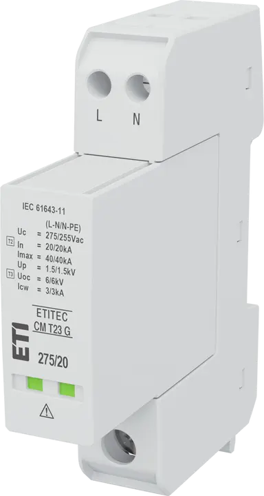 Vaizdas ETITEC CM T23 275/20 1+1