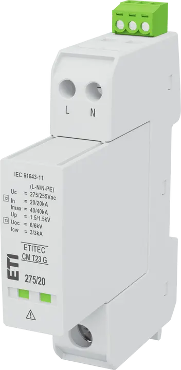 Vaizdas ETITEC CM T23 275/20 1+1 RC