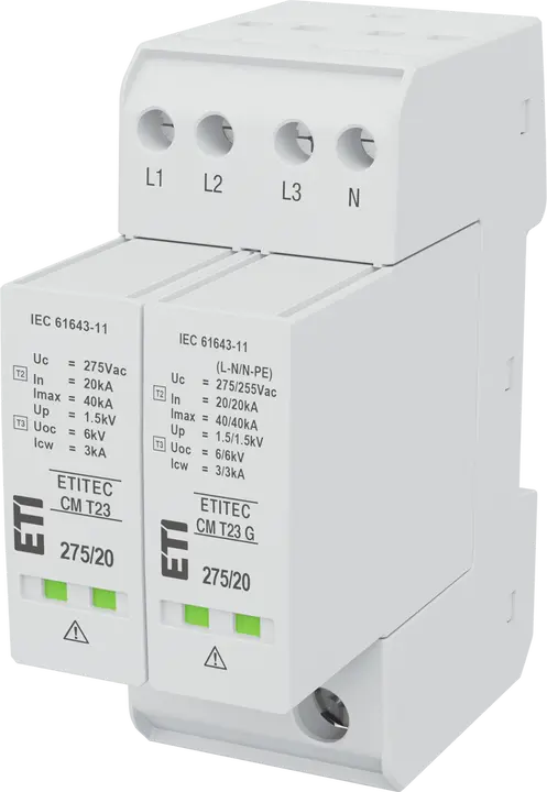 Vaizdas ETITEC CM T23 275/20 3+1 RC