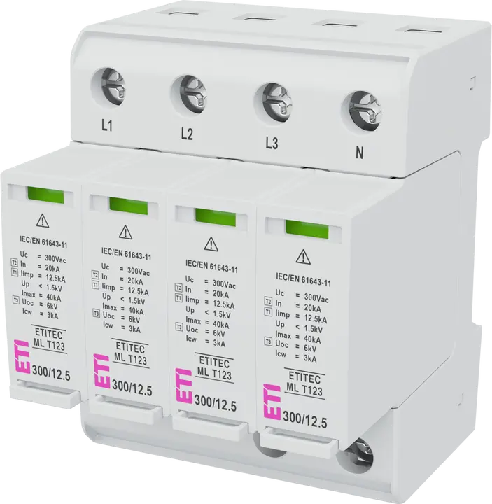Vaizdas ETITEC ML T123 300/12,5 4+0 RC