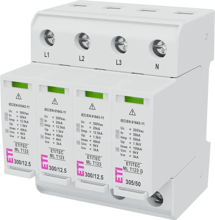 Vaizdas ETITEC ML T123 300/12,5 3+1 RC