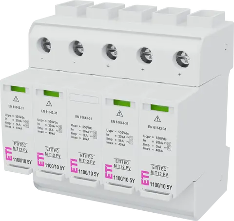 Vaizdas ETITEC M T12 PV 1100/10 5Y RC
