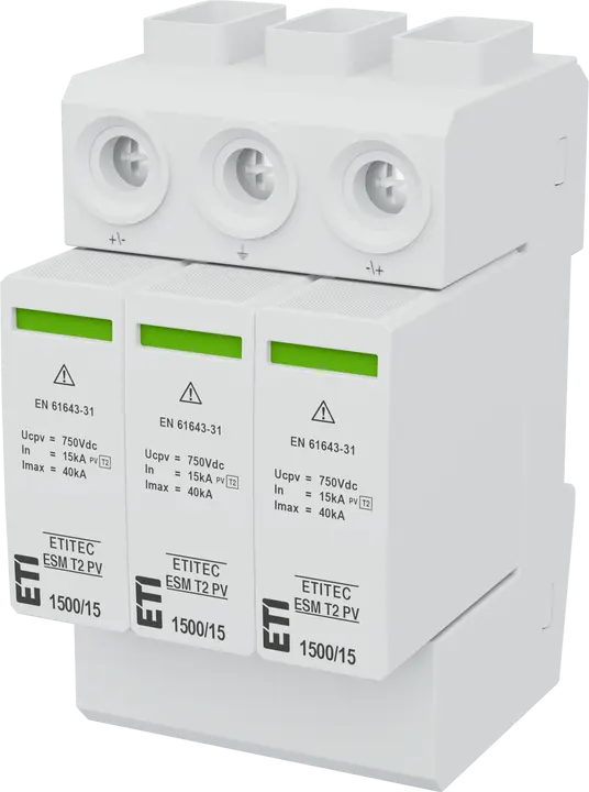 Vaizdas ETITEC ESM T2 PV 1500/15 Y RC