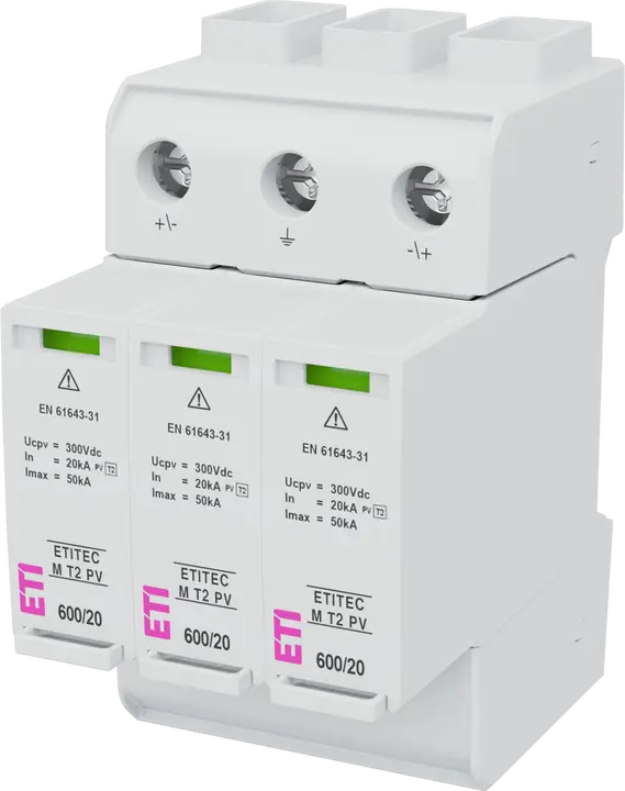 Vaizdas ETITEC M T2 PV 600/20 Y RC