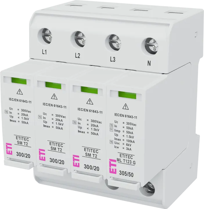 Vaizdas ETITEC SM T2 300/20 3+1 RC