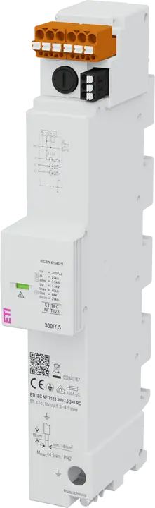 Vaizdas ETITEC NF T123 300/7,5 3+0 RC