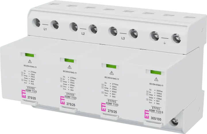 Vaizdas ETITEC GSMF T123 275/25 3+1