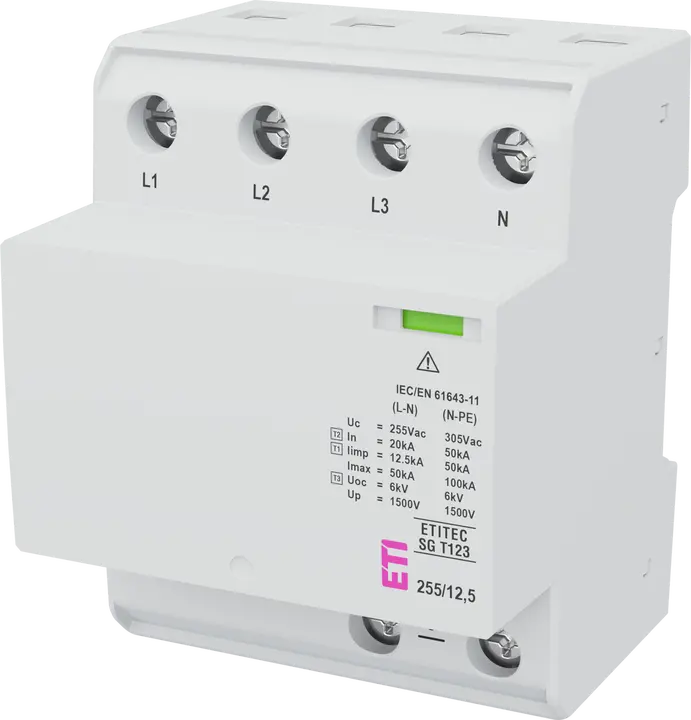 Vaizdas ETITEC SG T123 255/12,5 3+1