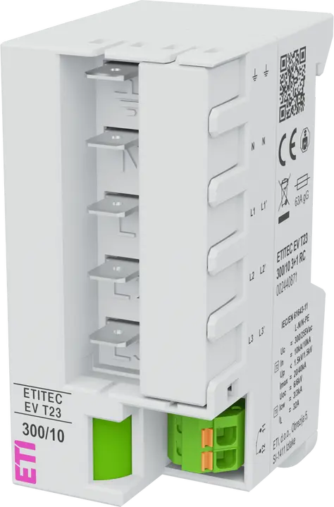 Vaizdas ETITEC EV T23 300/10 3+1 RC