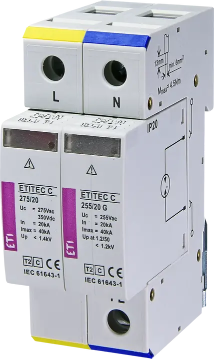 Vaizdas * ETITEC C 275/20 1+1