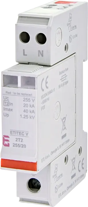 Vaizdas *ETITEC V 2T2 255/20 2+0