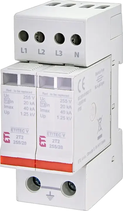 Vaizdas ETITEC V 2T2 440/20 4+0