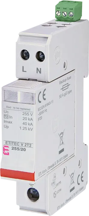 Vaizdas *ETITEC V 2T2 255/20 2+0 RC