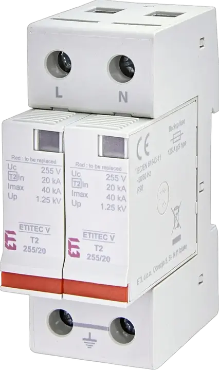Vaizdas ETITEC V T2 440/20 2+0 RC