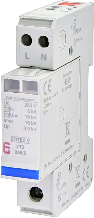 Vaizdas ETITEC V 2T3 255/5 2+0