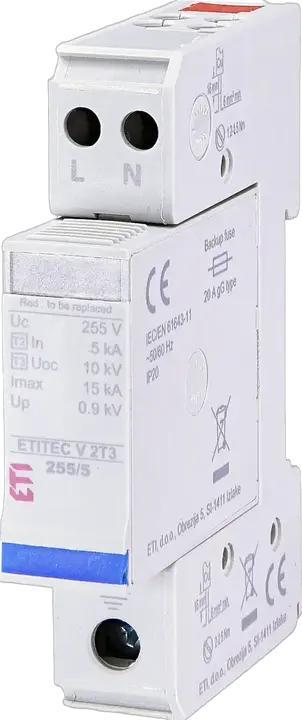 Vaizdas ETITEC V 2T3 440/5 2+0 RC