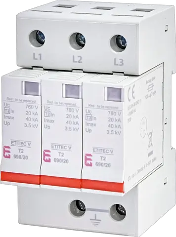 Vaizdas ETITEC V T2 690/20 3+0 RC
