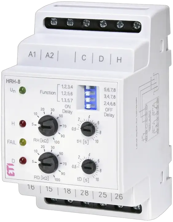 Vaizdas HRH-8 24V AC/DC