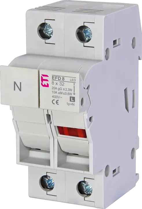 Vaizdas EFD 8 1p+N LED L