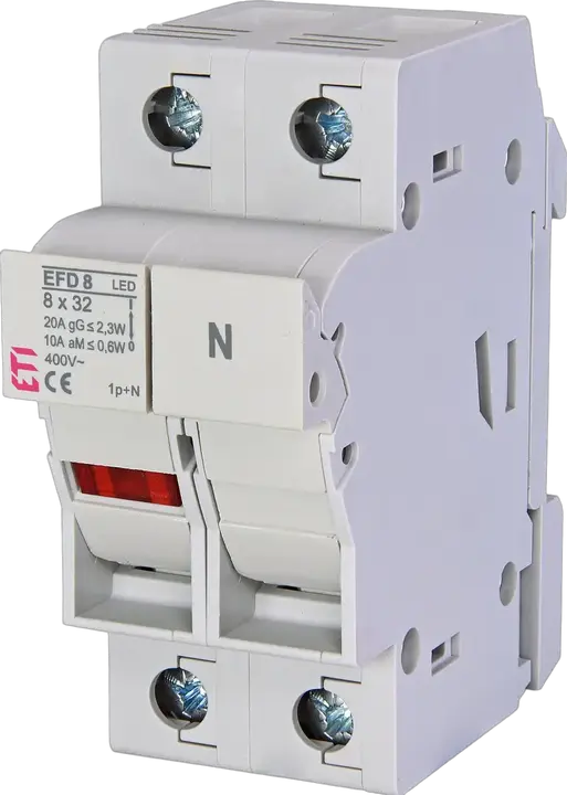 Vaizdas EFD 8 1p+N LED AD