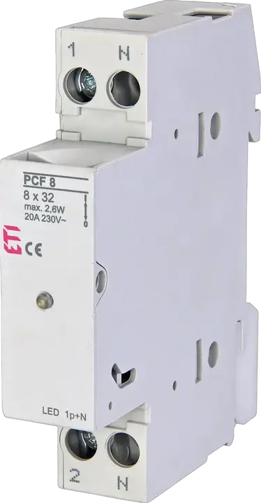 Vaizdas PCF 8 1p+N LED