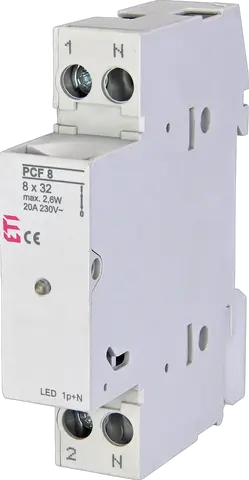 Vaizdas PCF 8 1p+N LED
