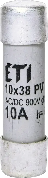 Vaizdas CH10x38 gR 10A/900V AC/DC