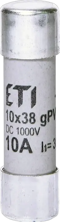 Vaizdas CH10x38 gPV 10A/1000V DC