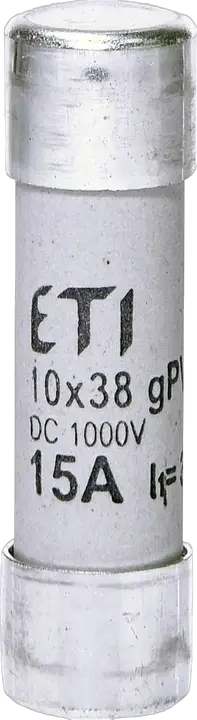 Vaizdas CH10x38 gPV 15A/1000V DC