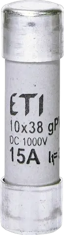 Vaizdas CH10x38 gPV 15A/1000V DC