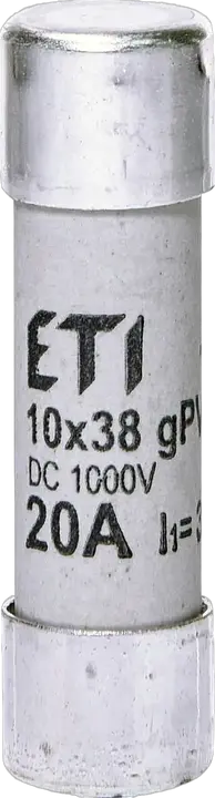 Vaizdas CH10x38 gPV 20A/1000V DC