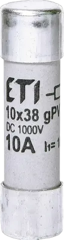 Vaizdas CH10x38 gPV 10A 1000V UL