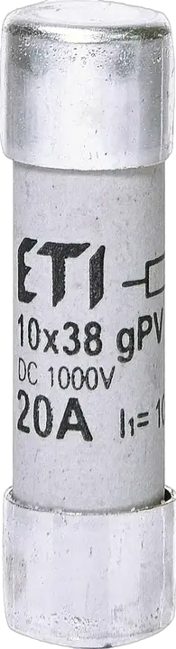 Vaizdas CH10x38gPV 20A 1000V UL