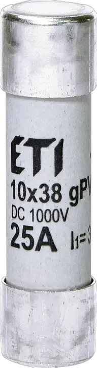 Vaizdas CH10x38 gPV 25A/1000V DC