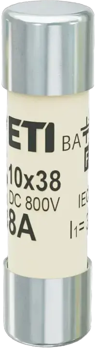 Vaizdas CH10x38 gBat 8A/800V DC