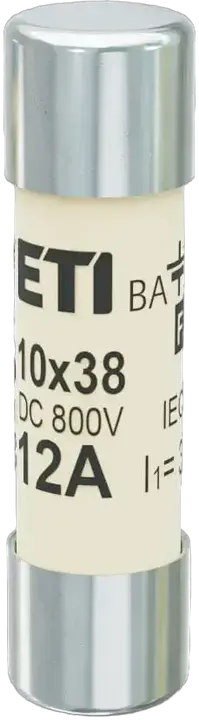 Vaizdas CH10x38 gBat 12A/800V DC
