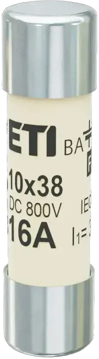 Vaizdas CH10x38 gBat 16A/800V DC