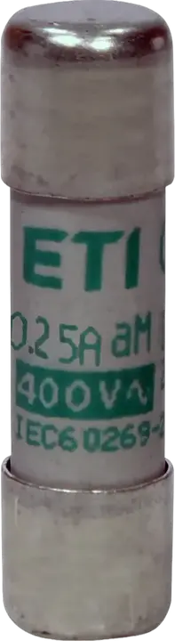 Vaizdas CH10x38 aM 0,25A/500V