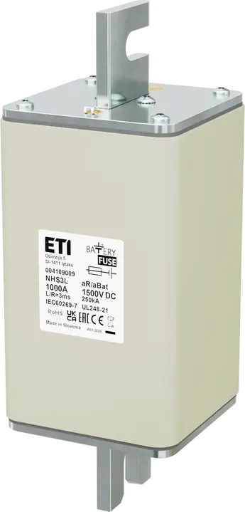 Vaizdas NHS3L aR/aBat 1000A/1500V DCAL