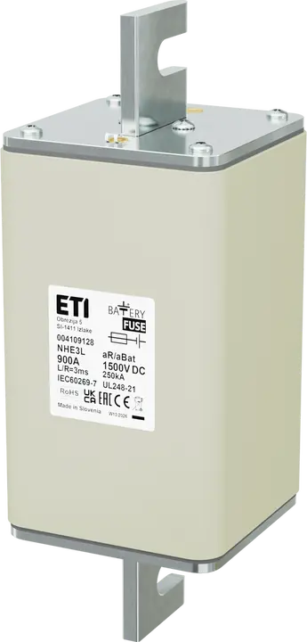 Vaizdas NHE3L aR/aBat 900A/1500V DC AL