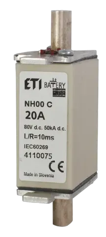 Vaizdas NH000 gBat 20A/80V DC