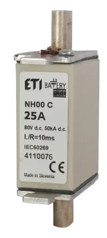 Vaizdas NH000 gBat 25A/80V DC