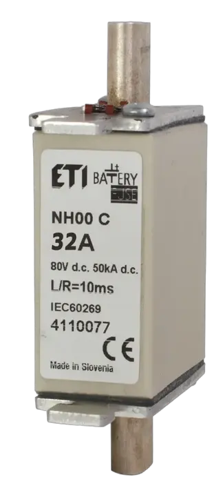 Vaizdas NH000 gBat 32A/80V DC