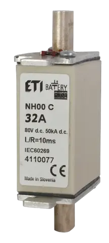 Vaizdas NH000 gBat 32A/80V DC