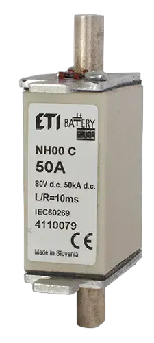 Vaizdas NH000 gBat 50A/80V DC