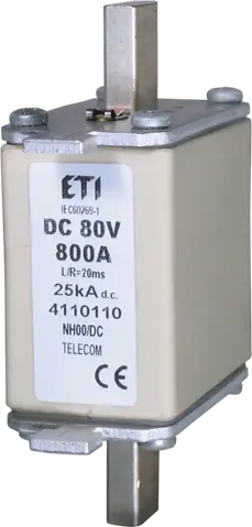 Vaizdas NH00 800A/80V DC