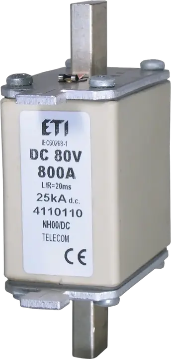 Vaizdas NH00/K 200A/80V DC