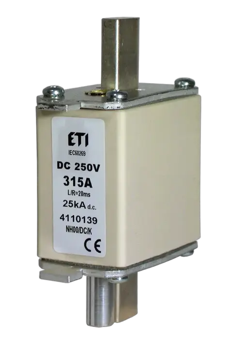Vaizdas NH00 315A/250V DC